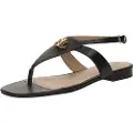Ralph Lauren Lauren Ralph Laurentil kvinder. 802959145001 Everley sandaler i læder, sort (38), Fast, Spænder, Casual