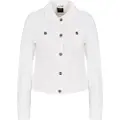 Armani Exchange AIX Armani Exchangetil kvinder. XW001181AF10862M0054 Klassisk jakke hvid (XL), Casual, Bomuld