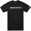 Alpinestars Linear Wordmark 2.0 T-shirt Med Korte ærmer