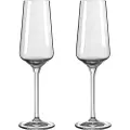Ritzenhoff - Champagneglas Sonnenschliff 2-pak - Transparent - Vinglas - - Homeroom