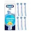 Oral-B Io Series Ultimate Clean Udskiftning Af Elektrisk Tandbørste 6 Enheder