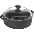 Skeppshult - Gryde med Glaslåg - 3 liter - Sort - Gryder & kasseroller - - Homeroom