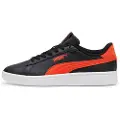 Puma Smash 3.0 Leather Sneakers Youth, Shoes, Black/Redmazing, 38.5