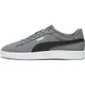 Puma Smash 3.0 Buck Sneakers, Shoes, Cool Dark Gray/Black/Gold, 39