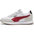 Puma R78 Lightwind Sneakers Unisex, Shoes, Cool Light Gray/Dark Crimson/White, 40