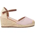 Xti Xtitil kvinder. 14074619-LILA 140746 lilla sandaler i læder (38), 5-8 cm, Ruskind, Spænder, Casual