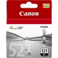 Canon 521 BK Blækpatron sort foto CLI-521BK Modsvarer: N/A