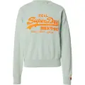 Superdry Superdrytil kvinder. W2012241A Vintage fluorescerende grøn sweatshirt (XS), Casual, Bomuld