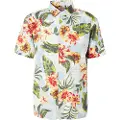 Superdry Superdrytil mænd. M4010947A Flerfarvet skjorte med hawaii-print (S), Casual, Modal, Korte ærmer
