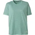 Vaude Mineo Striped T-shirt Med Korte ærmer