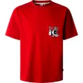 Pepe Jeans Pepe Jeanstil mænd. PM509789 T-shirt Presth rød (S), Casual, Bomuld, Korte ærmer