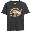 Superdry Vl Metallic Relaxed T-shirt Med Korte ærmer