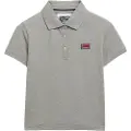 Superdry Superdrytil kvinder. W6012049A Polo Ath Essential Graphic grå (M), Casual, Bomuld, Korte ærmer