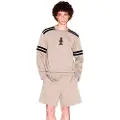 Armani Exchange AIX Armani Exchangetil mænd. XM000481AF10818U6167 Sweatshirt i strækbomuld taupe (M), Casual, Sport, Multisport, Gråt