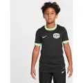 Nike Australien 2025/26 Stadium Away Nike Dri-FIT Replica-fodboldtrøje til større børn - grøn