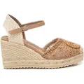 Xti Xtitil kvinder. 14384505-BEIGE Espadriller 143845 brun (41), 5-8 cm, Spænder, Casual