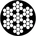 Talamex 7x7 5-7 Mm Stålwire