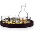 Liiton Serveringsbakke MIRRORED 38 cm, brun, Litton