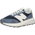 New Balance New Balancetil mænd. U370V1 Sneakers i læder 370 navy (40), 3-5 cm, Blonder, Casual, Blå