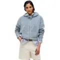Superdry Velour Sweatshirt Med Lynlås