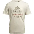 Lundhags Järpen Printed T-shirt M, t-shirt, herre, hvid
