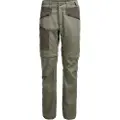 Lundhags Tived Zip-off Pant W, vandrebukse, dame, grøn