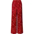 Pepe Jeans Pepe Jeanstil kvinder. PL211820 Chastity brede bukser rød (S), Casual, Viscose