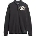 Superdry Vintage Athletic Polo Med Lange ærmer