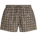 Calvin Klein Jeans Short Drawstring-print Badeshorts