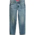 Superdry Superdrytil kvinder. W7010968A Vintage blå jeans (26/30), Casual, Bomuld, Denim