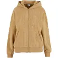 Urban Classics Jacquard Velvet Oversized Sweatshirt Med Lynlås