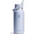 Hydroflask 32 Oz Wide Flex Straw Cap blå