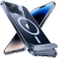 Torras mobiltaske UPRO Pstand til iPhone 15 PRO (gennemsigtig)