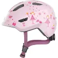 ABUS Smiley 3.0, cykelhjelm, junior, rose princess