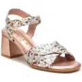 Carmela Carmelatil kvinder. 16219203-NUDE Sandaler i læder 162192 multicolour (39), 3-5 cm, Spænder, Casual, Party, Flerfarvet