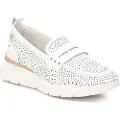 Carmela Carmelatil kvinder. 16227503-BLANCO Loafers i læder 162275 hvid (37), Fast, Ingen, Casual