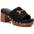 Carmela Carmelatil kvinder. 16233403-NEGRO Træsko med hæl 162334 sort (39), 5-8 cm, Ingen, Casual