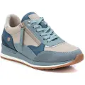 Refresh Refreshtil kvinder. 17263007-NAVY Træningssko i læder 172630 navy (40), Fast, Blonder, Lynlås, Casual, Blå