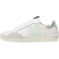 Pepe Jeans Pepe Jeanstil kvinder. PLS31599 Lane Studio Læder Sneakers Hvid (40), Fast, Ruskind, Blonder, Casual, Bæredygtig