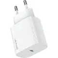 Usams CC226 T65 20W PD hurtigoplader - hvid
