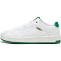Puma Court Classic Sneakers, Shoes, White/Vine/Gold, 40.5