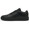 Puma Court Classic Street Sneakers Unisex, Shoes, Black/Black/Cool Dark Gray, 37.5