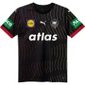 Puma Germany Handball 2025 Away Jersey Youth, Clothing, Black/Red, 7-8Y