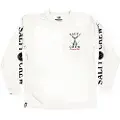 Salty Crew Tailed Rashguard Langærmet t-shirt hvid