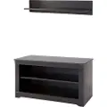 Loft 24 - Lav skænk Clarissa 1 hylde - Brun - Tv-bænke & mediebænke - - Homeroom
