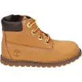 Timberland Timberlandunisex til børn. TB0A125Q2311 Brune Pokey Pine ankelstøvler i læder (37.5), Fast, Lynlås, Casual, børnetøj