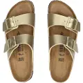 Birkenstock Birkenstocktil kvinder. 1016111 Sandaler Arizona BF guld (37), Guldfarvet, Fast, Ingen, Casual