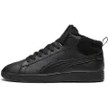Puma Smash 3.0 Mid WTR Sneakers, Shoes, Black/Shadow Gray, 44