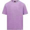Hugo Boss BOSStil mænd. 50519368 T-shirt med logo i tonal lilla (M), Casual, Bomuld, Korte ærmer