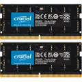 Crucial Classic SODIMM DDR5-5600 - 32GB - CL46 - Dual Channel (2 pcs) - Sort